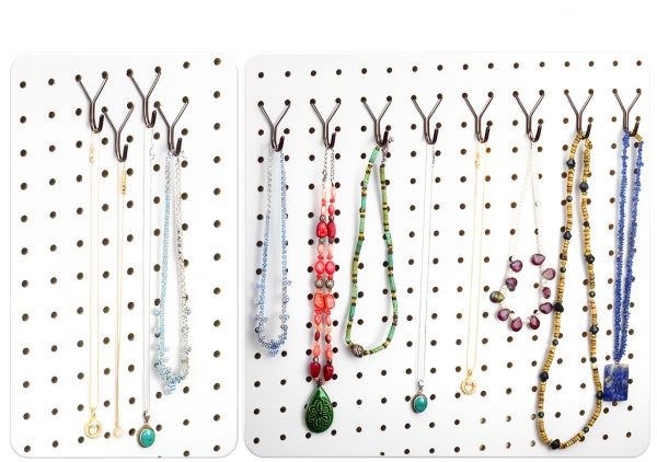 Steel Pegboard Hooks 50-Pack Black 1in J-Hook by Right Arrange Duty-2