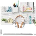 Pegboard Wall Organizer Tuzau with 2 Boards and 13 Accessories-0