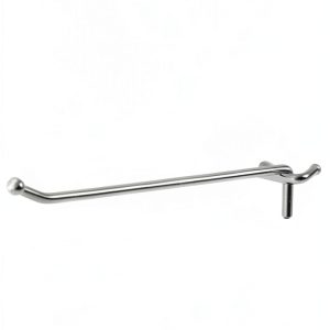 Presa Heavy Duty Metal Peg Board Shelving Hooks 8 Inch Chrome 50 Pack-0