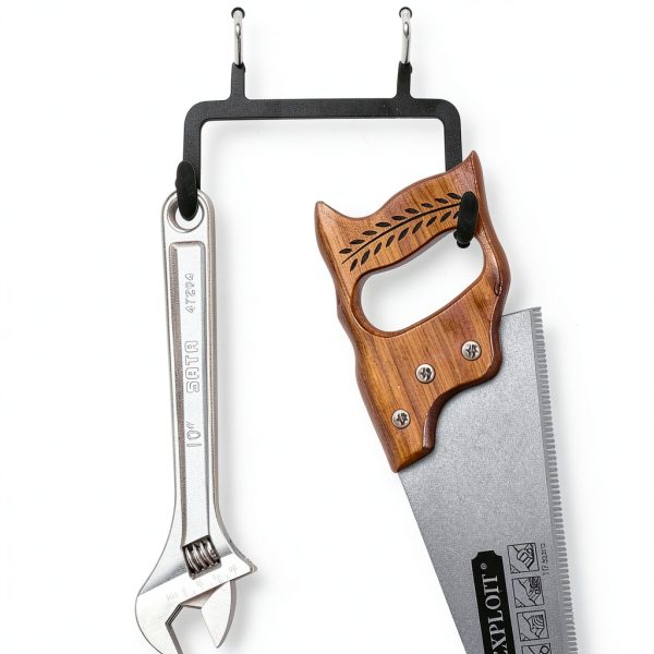 Pegboard Drill Holder 5PCS Double Hooks with Accessories Bag by-3