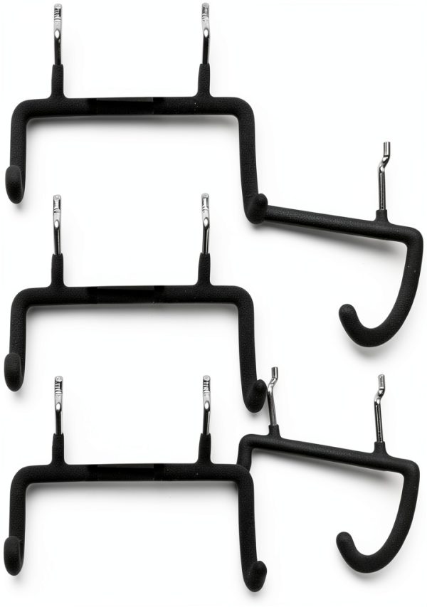 Pegboard Drill Holder 5PCS Double Hooks with Accessories Bag by-1