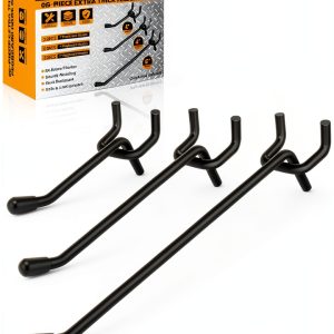 Pegboard Hooks ELEAD 66-Piece Thick 2 4 6 Inch Heavy Duty Organizer-0