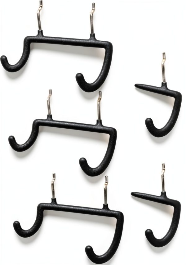 Pegboard Drill Holder 5PCS Double Hooks with Accessories Bag by-0